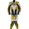 RTX Yellow Spartan Sports Biker One Piece Leather Suit